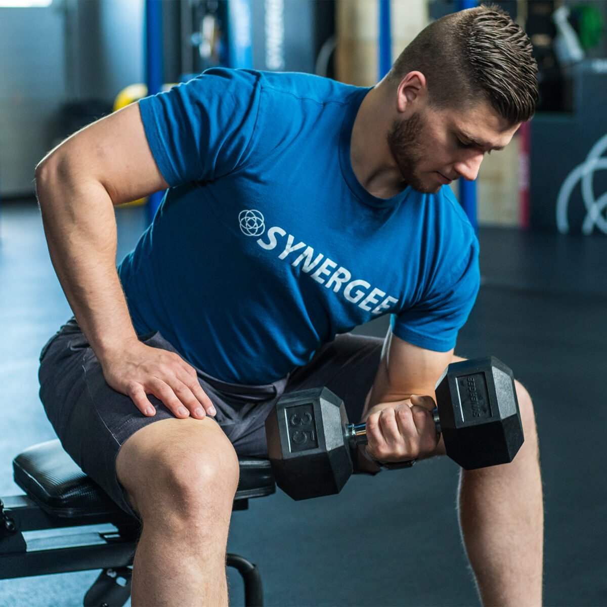 Synergee 5 lb Neoprene Dumbbell Pair